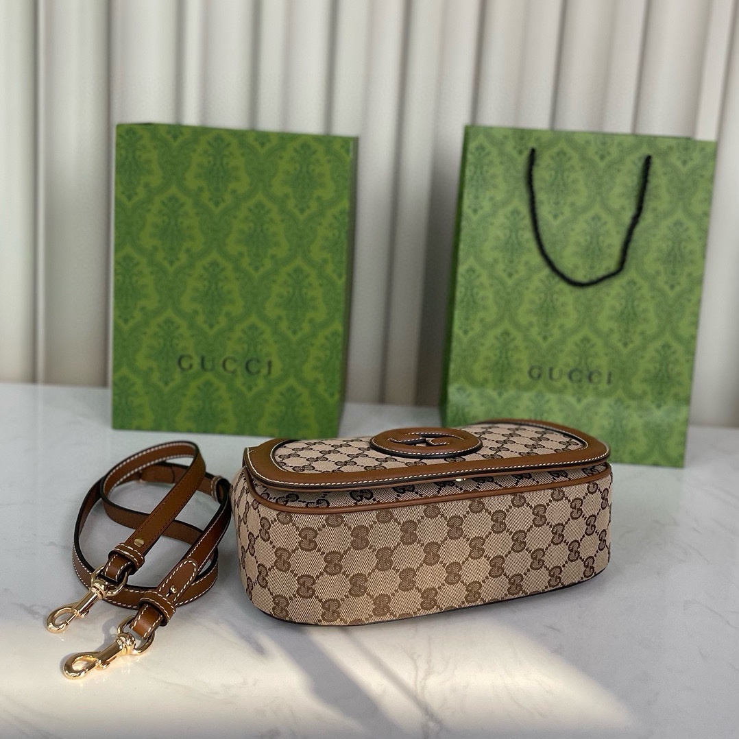 Gucci Blondie Series Small Handbag Apricot